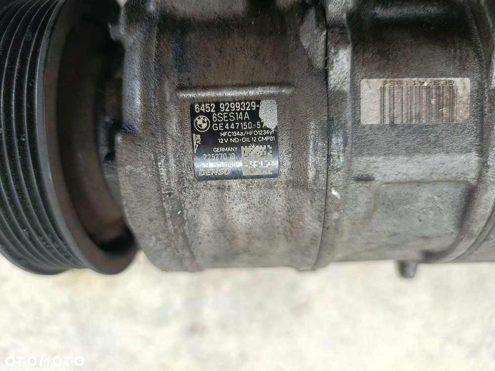 POMPA, SPRĘŻARKA KLIMATYZACJI BMW F30 9299329 DENSO 2.0 - 5