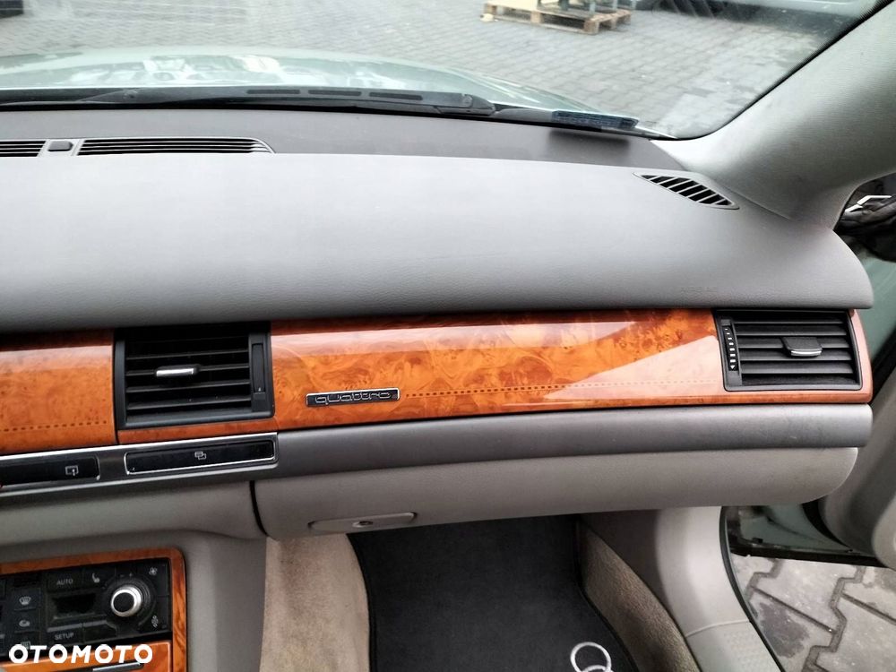 ZESTAW AIRBAG POSTRZAŁOWY AUDI A8 D3 DESKA PODUSZKA PASY MODUŁ - 3