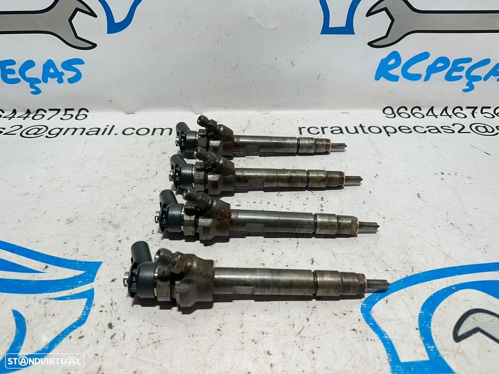 .Conjunto de 4 injetores Bosch BMW 2.0D 16v N47D20 N47 N47N 116D 118D 316D 318D 118cv 143cv 2006 - 2016 - 9