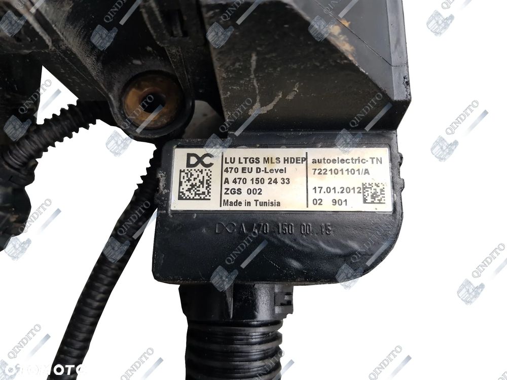 WIĄZKA INSTALACJA SILNIKA MERCEDES ACTROS MP4 OM470 - 12