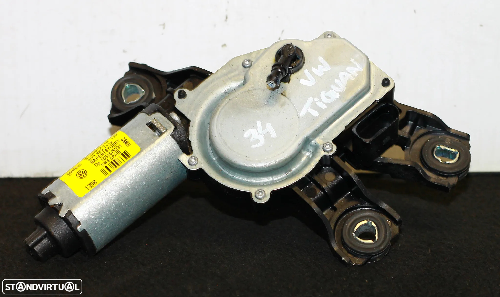 MOTOR LIMPA VIDRO TRASEIRO VW TIGUAN - 2