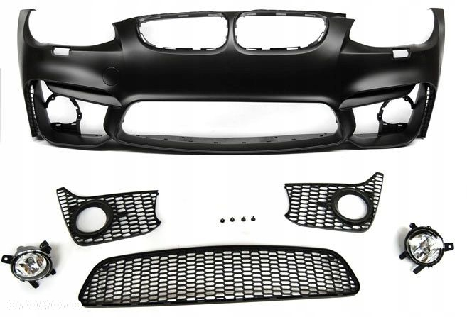 Zderzak przedni kompletny kartki halogeny Bmw 3 e92 e93 Lift Fl LCi 2010-13 - 6