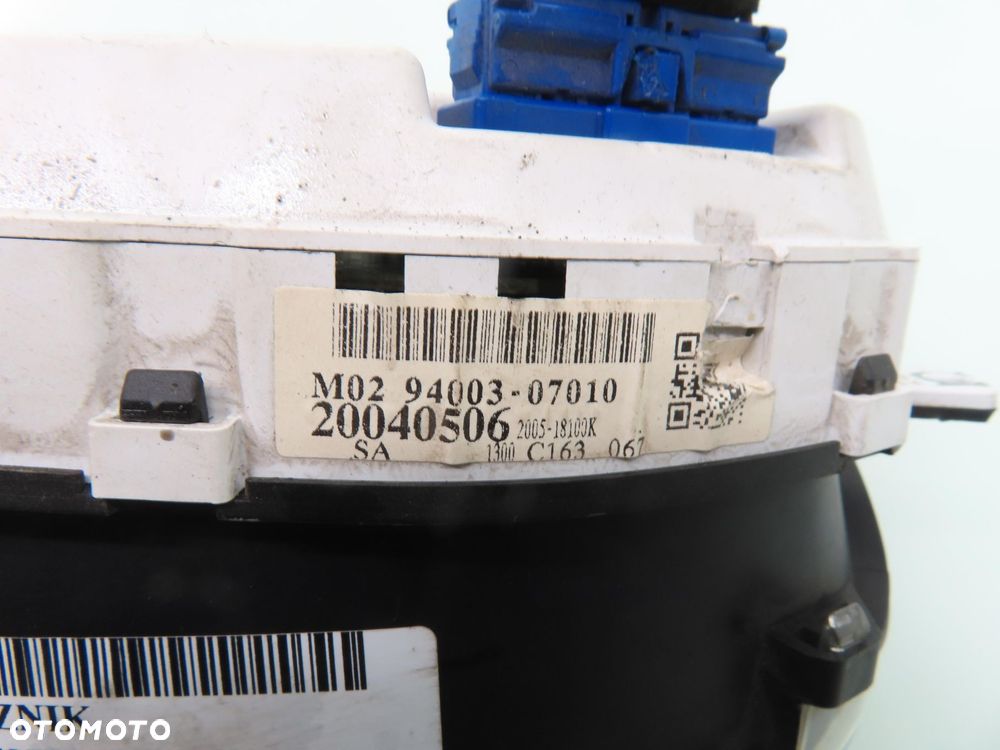 LICZNIK KIA PICANTO I 1.0 9400307010 200518100K - 5