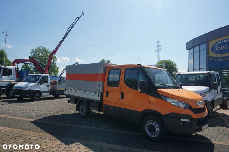 Iveco 35S13 doka brygadówka skrzynia wywrotka - 5