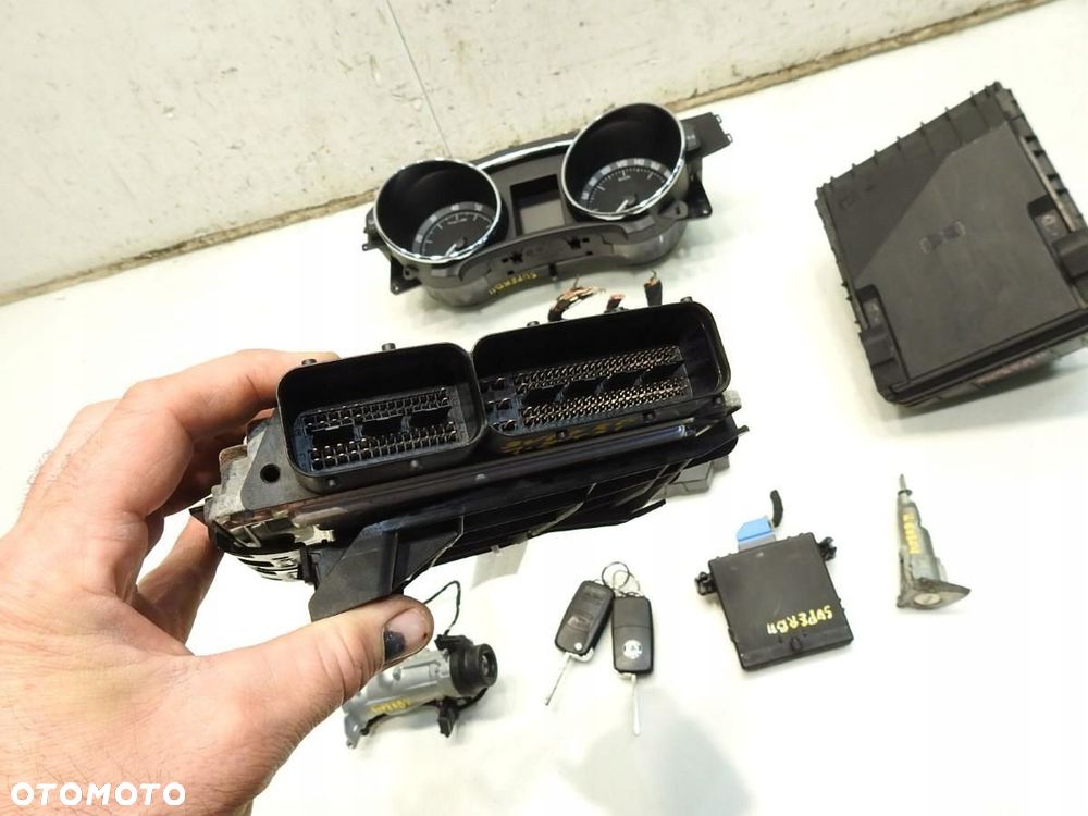 KOMPUTER ZESTAW IMMO SKODA SUPERB II 1.8 TSI 3T0907115 3T1920840B - 3