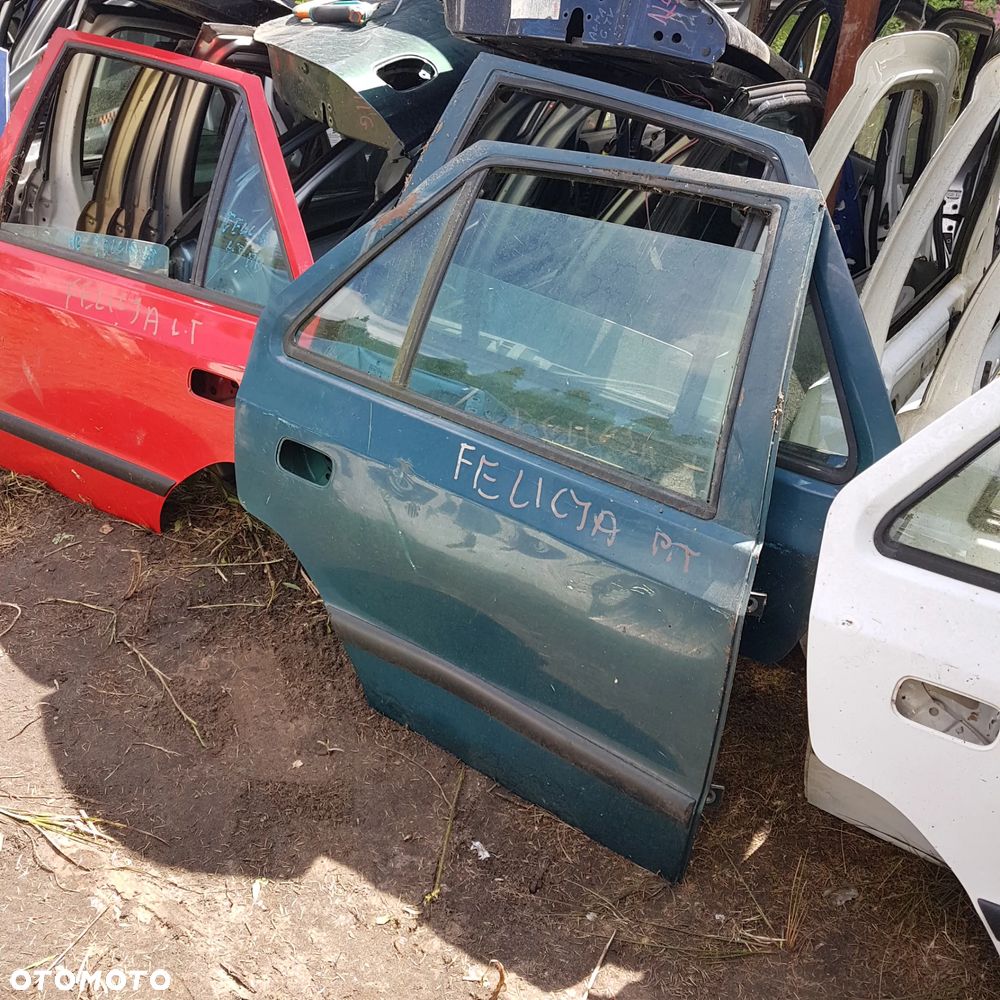 drzwi szyba zamek podnośnik szyby skoda felicia tył - 11