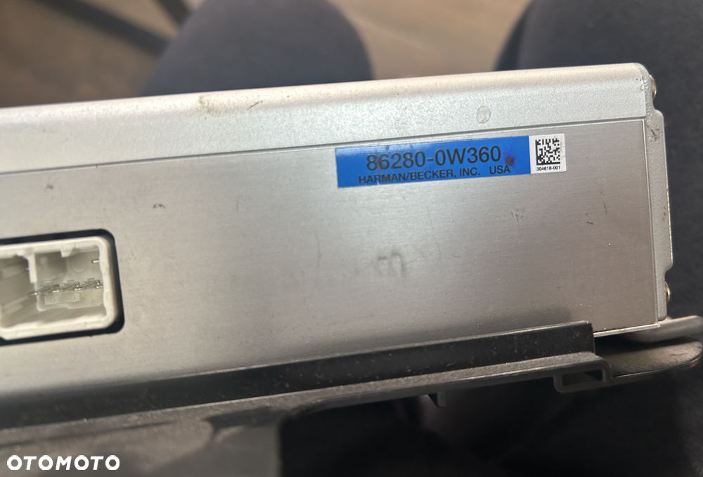 WZMACNIACZ RADIA LEXUS IS 2 II 220 86280-0W360 ORG - 2