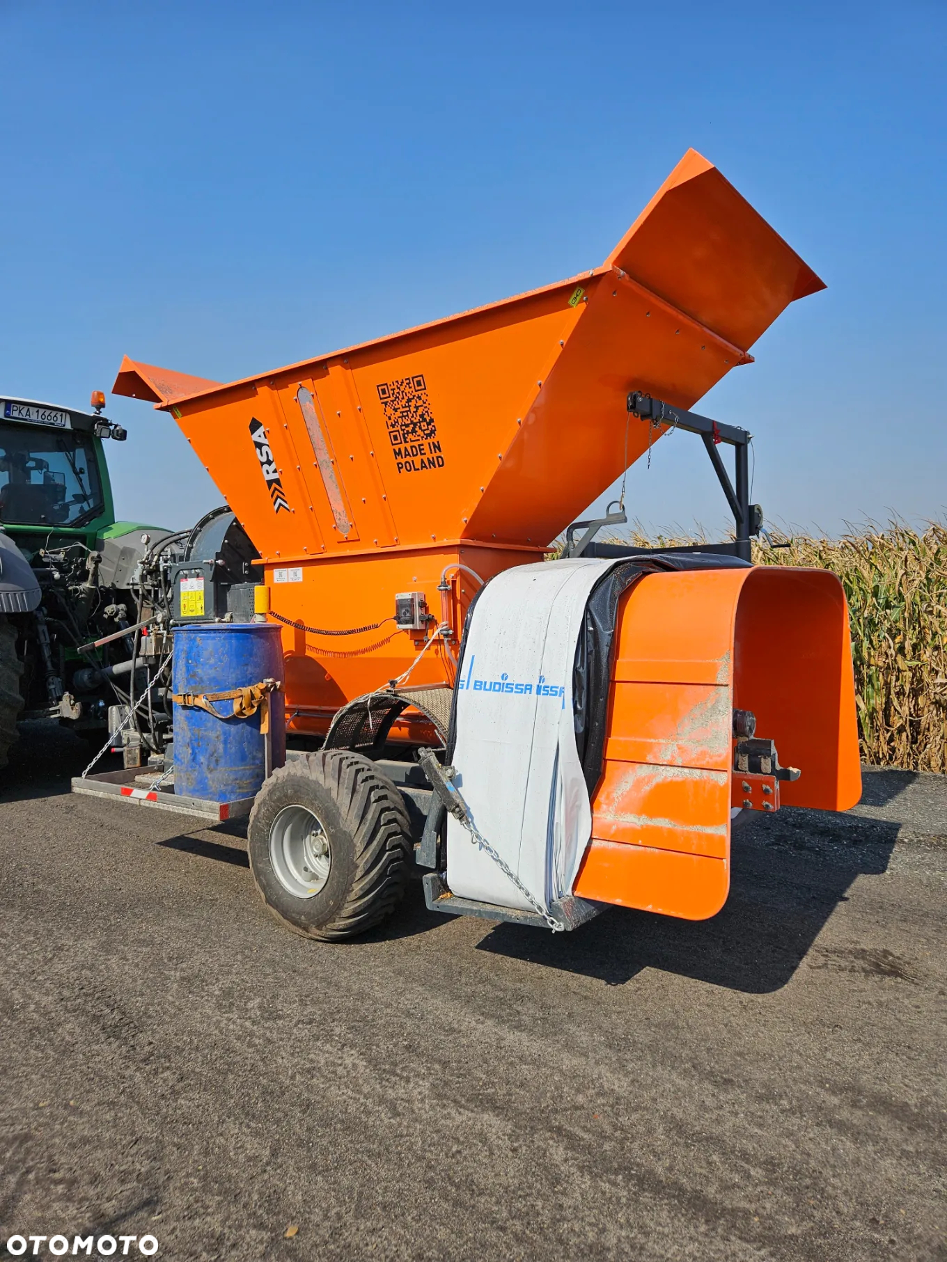 Geringhoff Agripak RSA  z śrutownikiem - 2