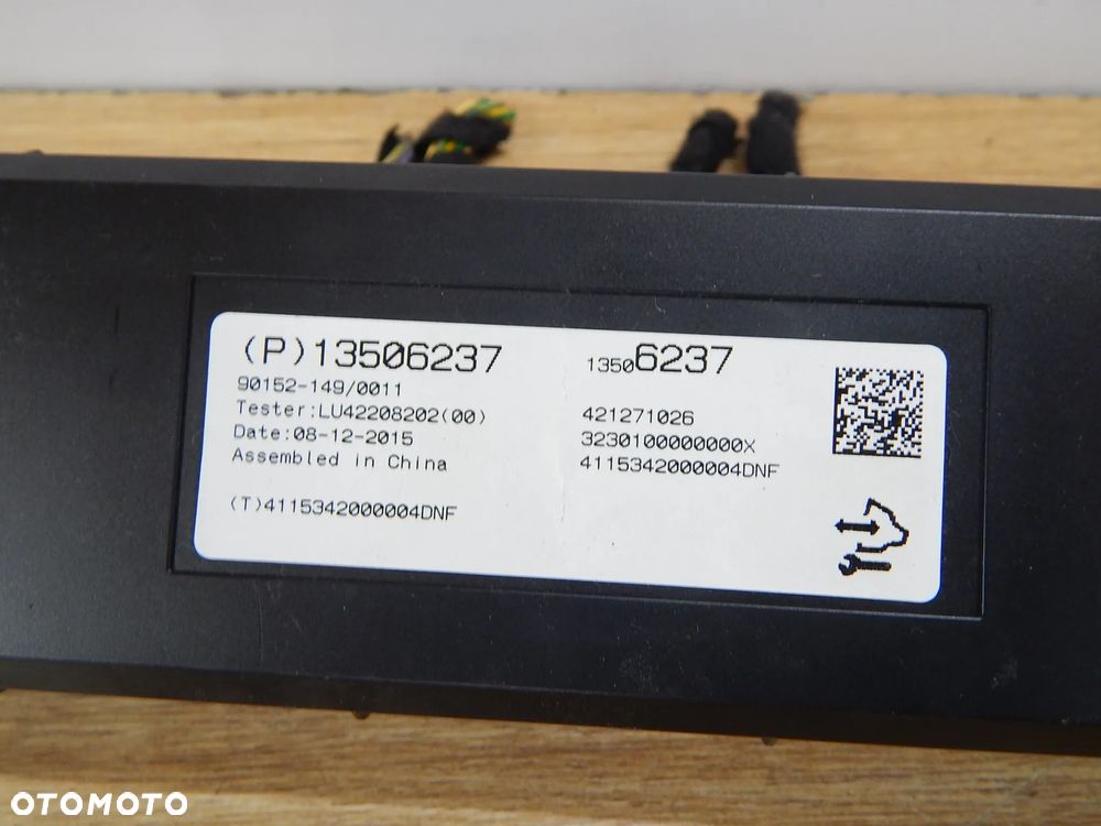 Zestaw startowy sterownik stacyjka 1.6 cdti  Opel MOKKA I A zafira astra corsa meriva Trax 12-18  Łuków części - 8