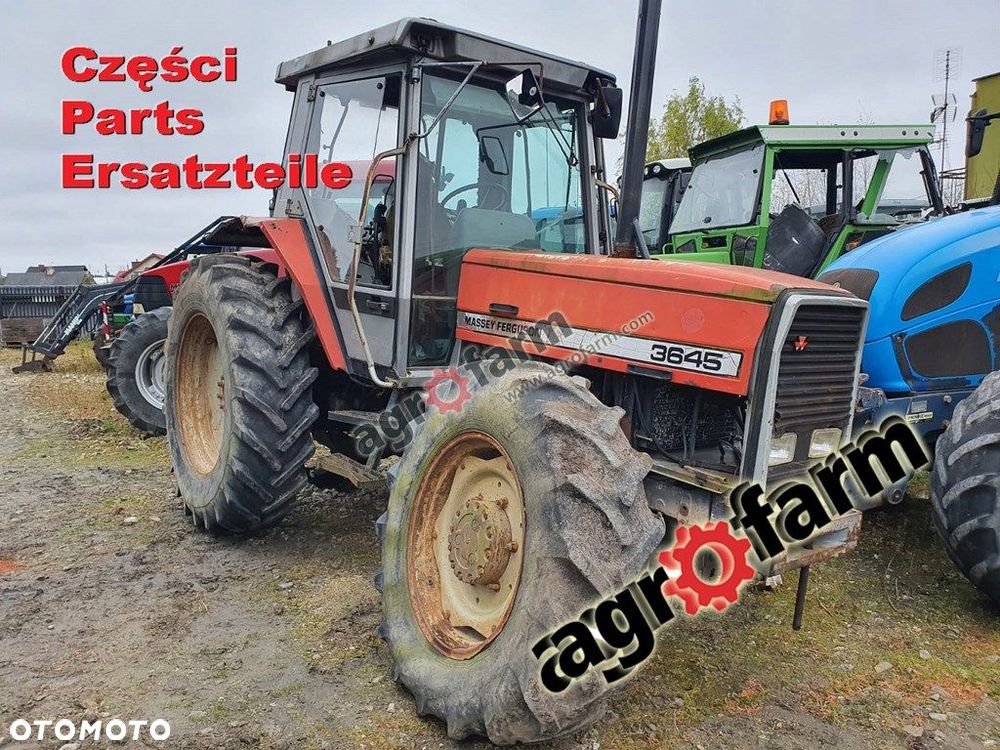Massey Ferguson 3645 części, skrzynia biegów, oś - 1