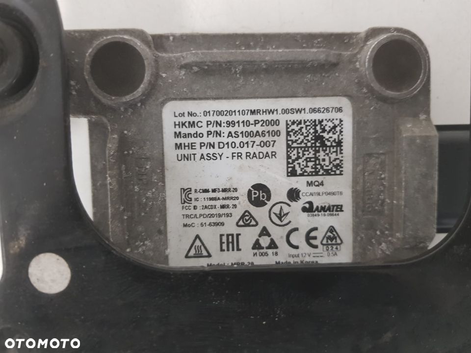 KIA SORENTO IV 19-22 RADAR DISTRONIC 99110-P2000 - 3