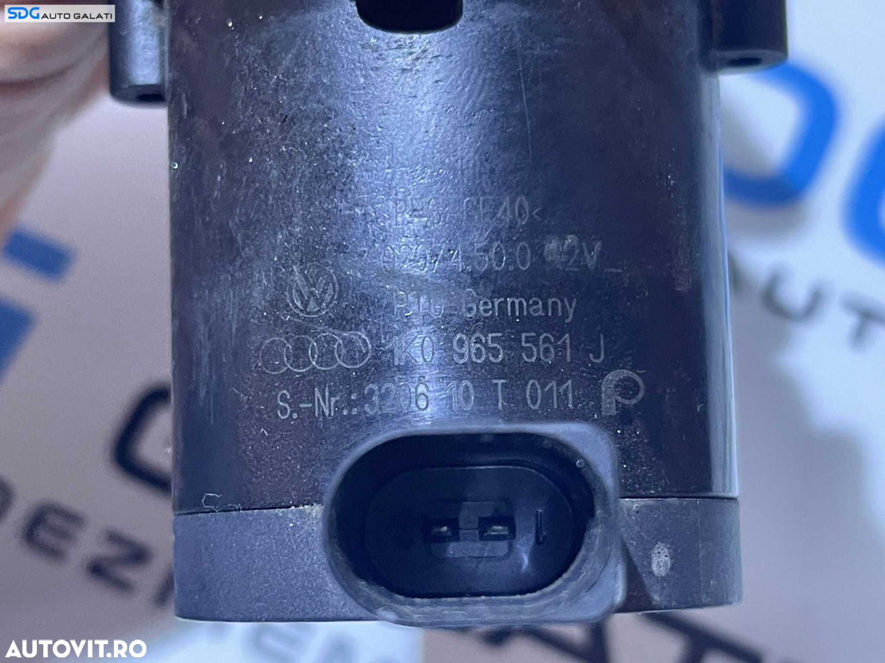 Pompa Secundara Auxiliara Recirculare Apa Skoda Octavia 2 1.8 TFSI BZB CDAA CDAB 2008 - 2013 Cod 1K0965561J - 3