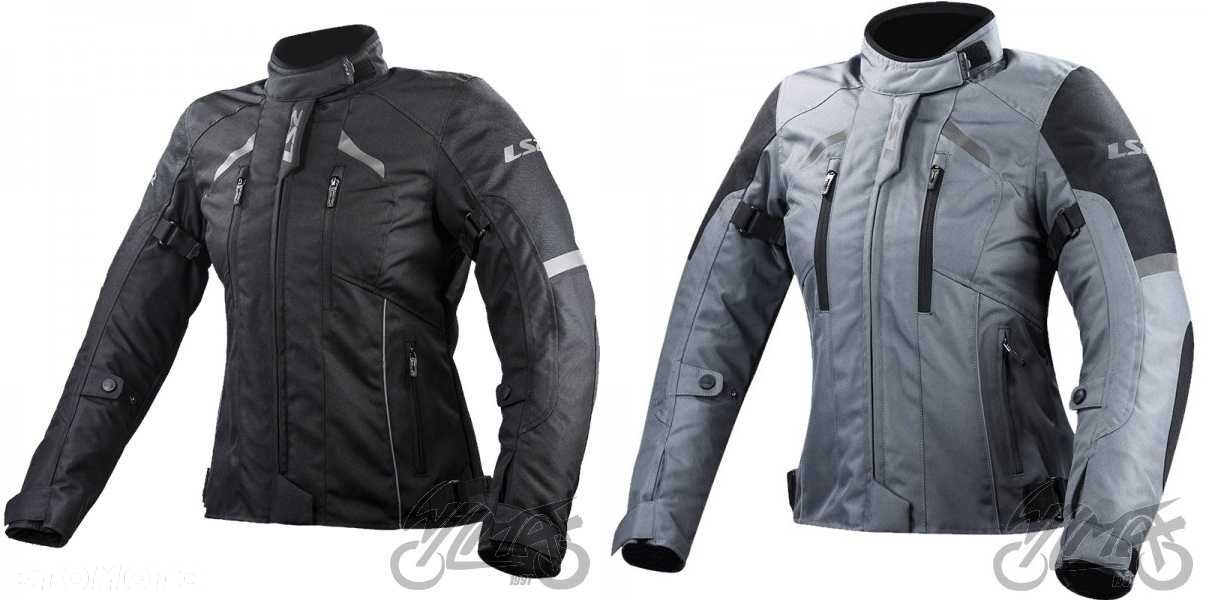 Kurtka motocyklowa LS2 SERRA EVO GREY damska/męska na motor, sklep - 2
