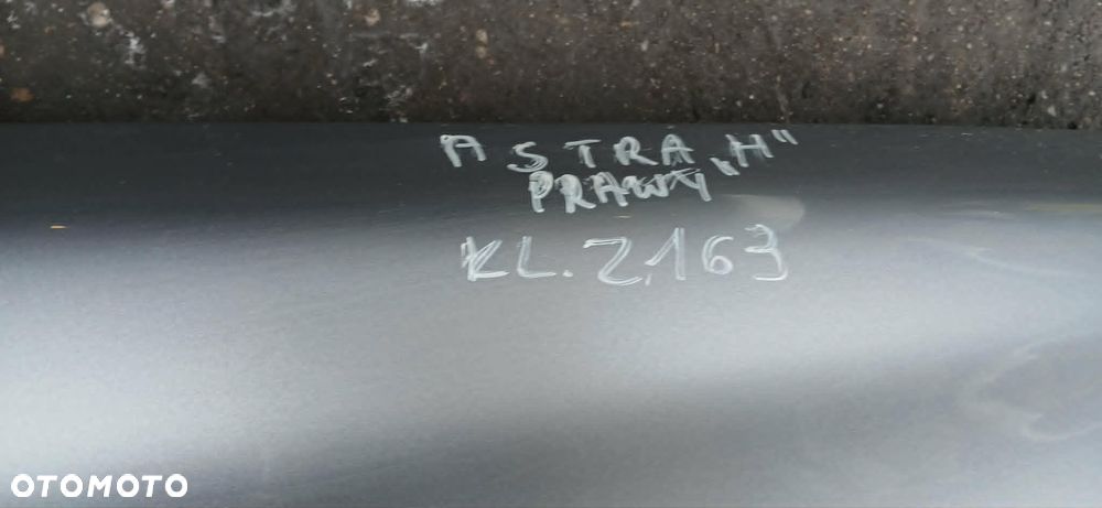 Opel Astra H III Błotnik prawy kod lakieru Z163 - 4