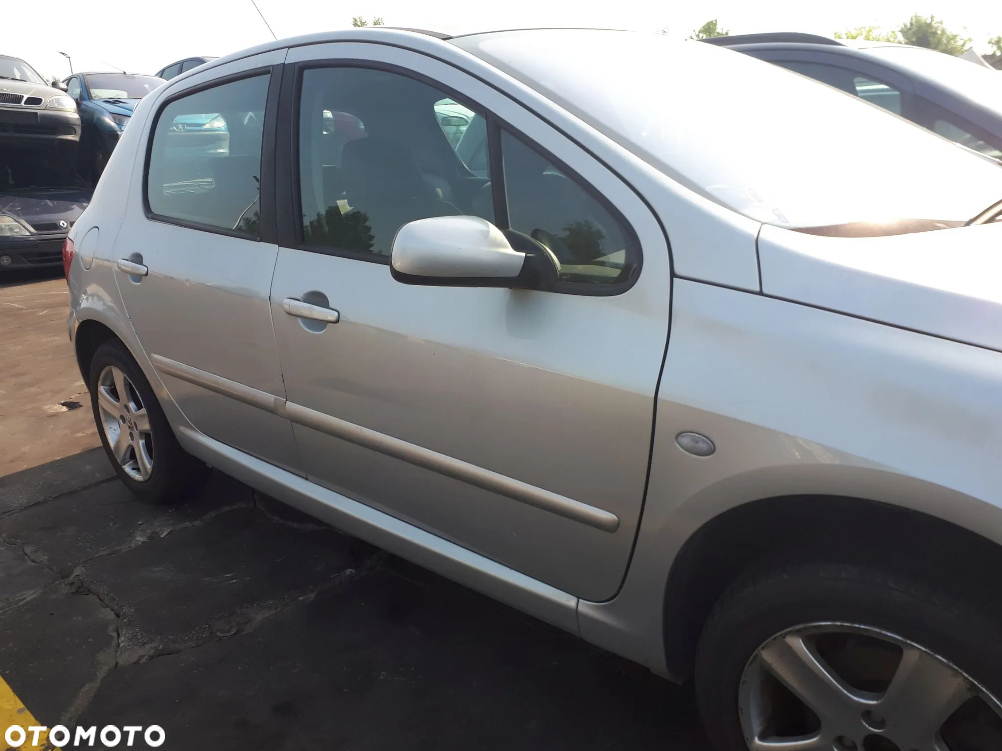PEUGEOT 307 01-05 ZDERZAK TYŁ TYLNY EZR - 6