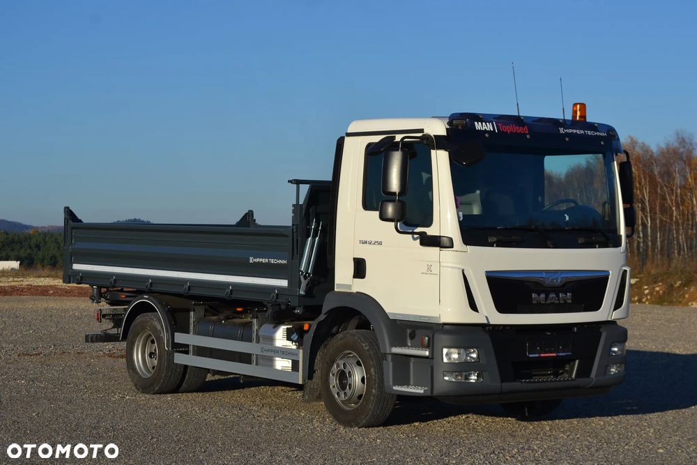 MAN TGM 15.290 Nowy 3-stronny WYWROT Kiper Wywrotka Blokada mostu Duża ładowność 15.290 Atego TGL Midlum TGS TGX Eurocargo - 7