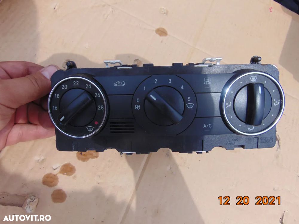 Panou comanda Ac clima Mercedes A Class w169 B Class w245 comenzi ac dezmembrez - 1