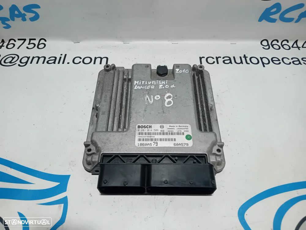 Centralina Bosch Original Mitsubishi 2.0 TDi 1860A579 / 0 281 014 586 - 2
