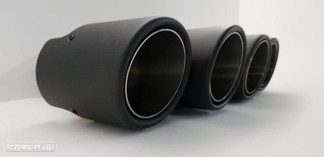 Ponteiras de Escape Look Akrapovic Duplas - 3