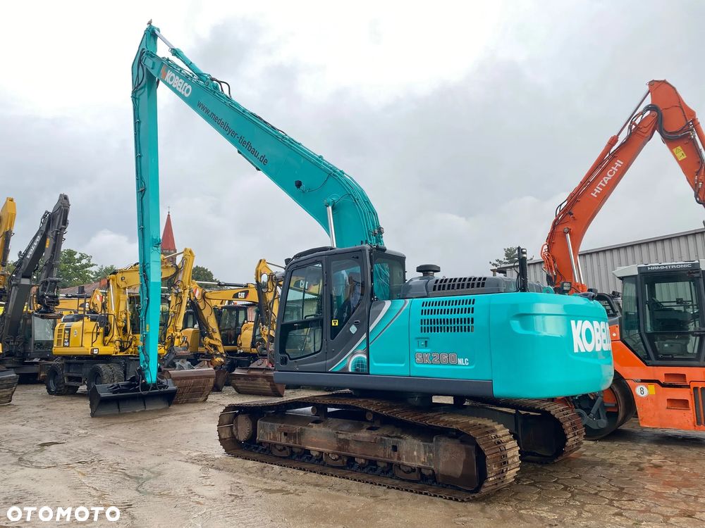 Kobelco SK260NLC-10, LONG REACH 18,5 M, 6400 MTH, 2018 ROK, SYSTEM NIWELACJI 3D LEICA, z NIEMIEC, - 2