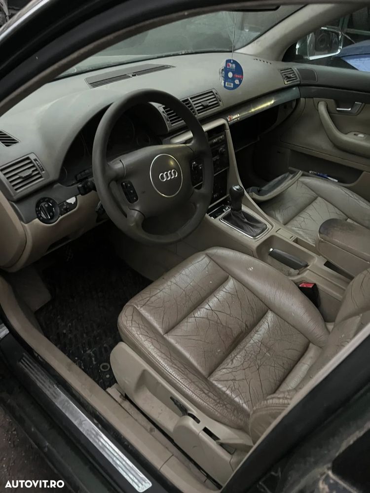 Dezmembrez Audi A4 B6 verde benzina 2001 berlina - 7