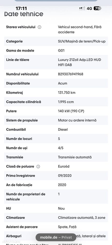 BMW X3 xDrive20d Aut. Luxury Line - 33