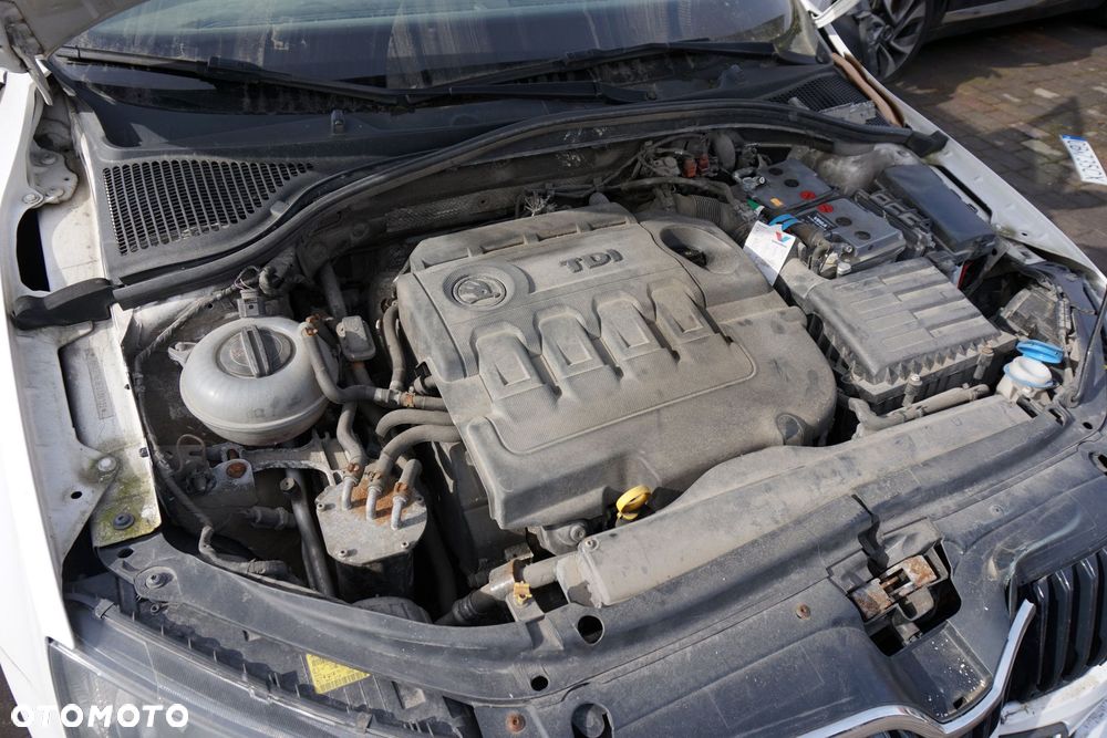 SKODA OCTAVIA III 5E3 LB LIFTBACK 2014 LF9E 1.6 TDI CLHA 105KM MWX BIAŁY na części - 10