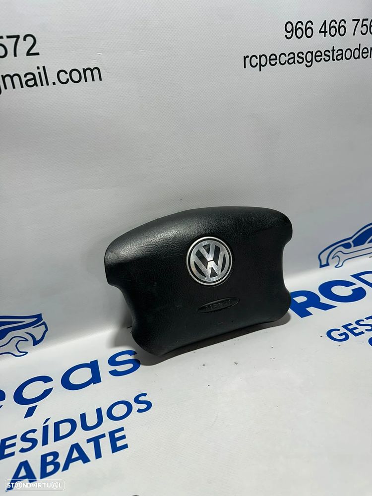 .Airbag Volante Condutor Original Volkswagen Touareg 1 7M9880201E 2002 - 2010 - 3