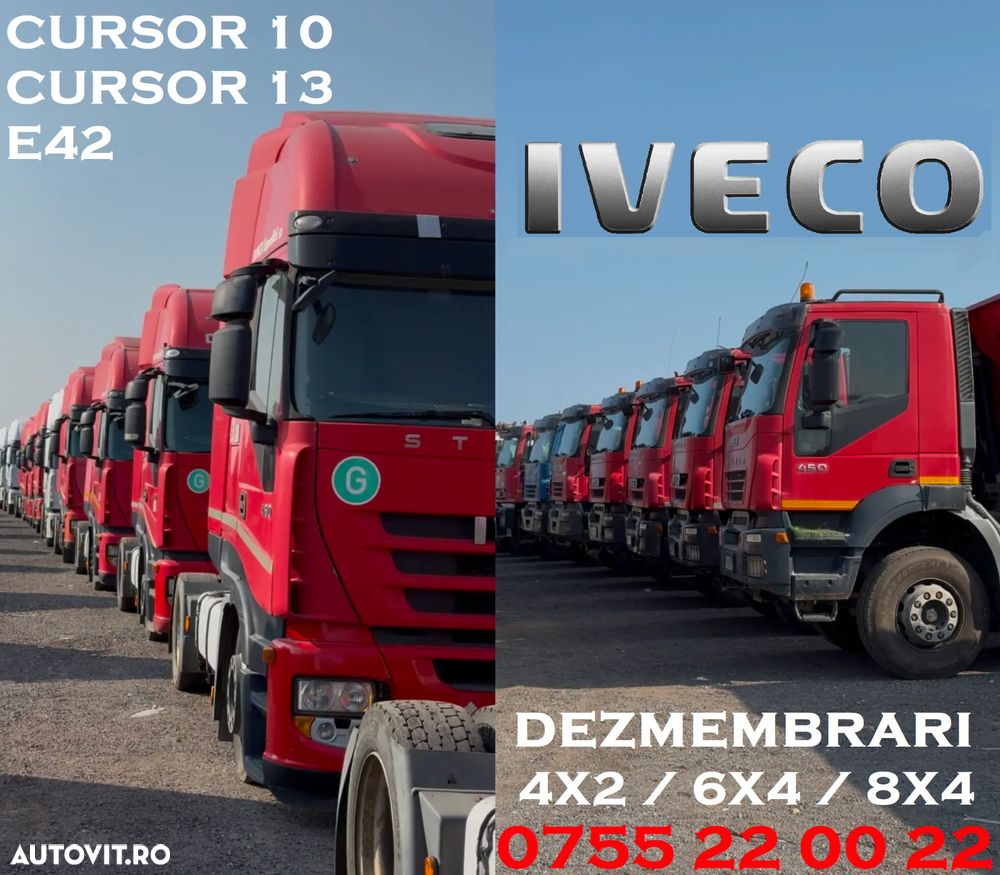DEZMEMBREZ IVECO – Eurostar / Eurotech / Stralis / Eurocargo/ Trakker /Cursor - piese din dezmembrari - 3
