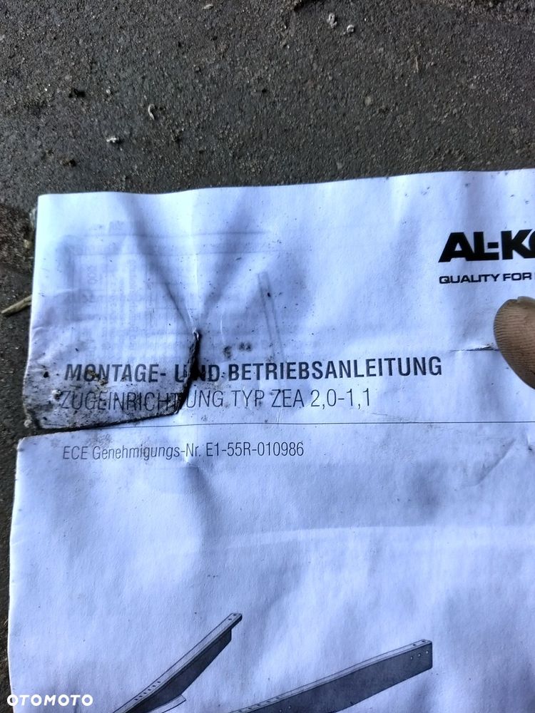 rama przyczepy przyczepki alko typ zea 2,0 1,1  para dyszli - 3