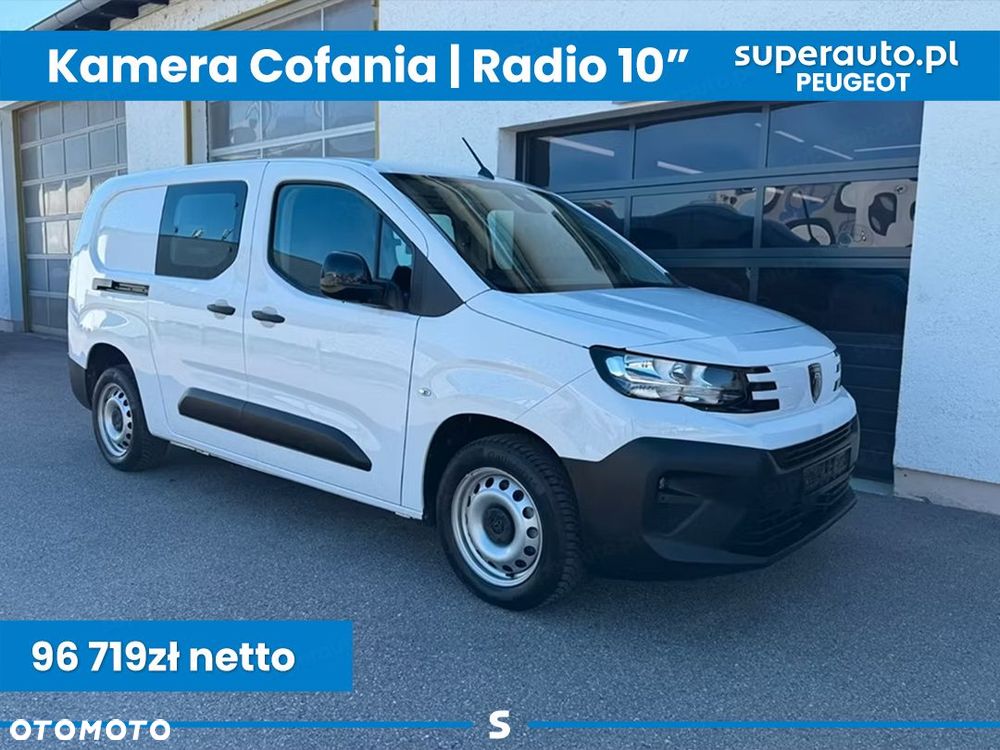 Peugeot Partner Van XL L2H1 EAT8 Zabudowa Brygadowa 1.5 130KM - 1