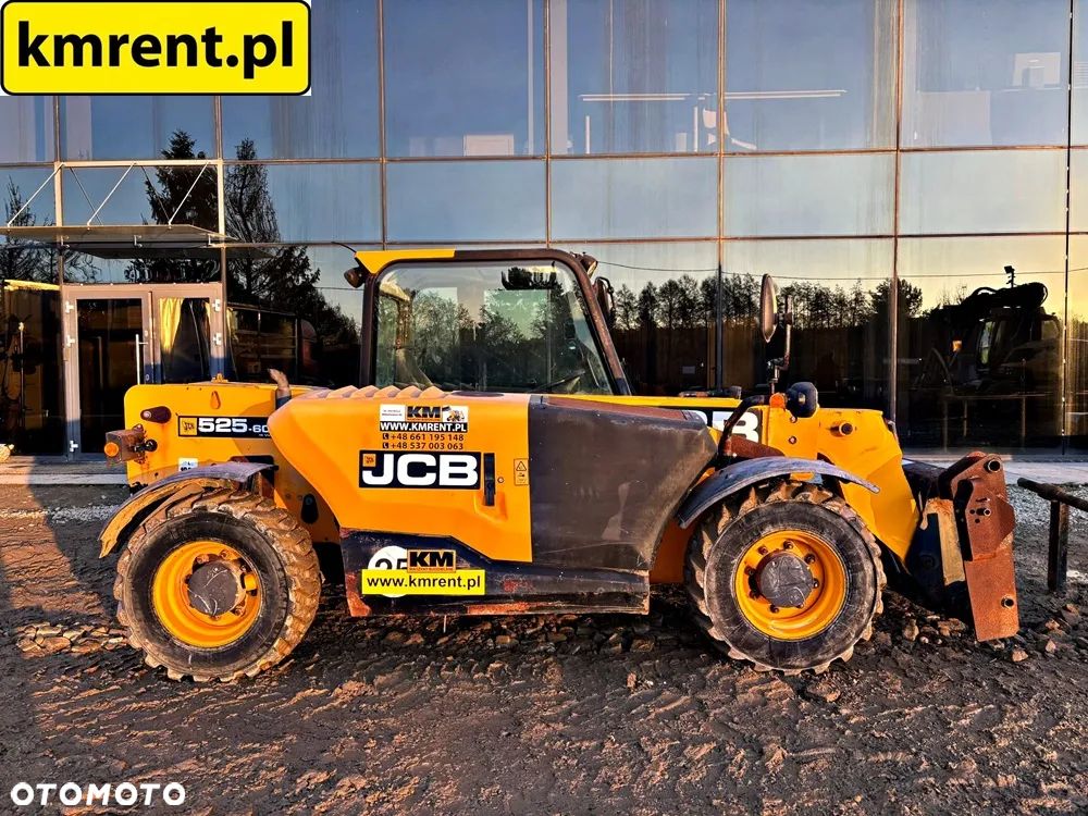 JCB 525-60 ŁADOWARKA TELESKOPOWA 2015R. MTH: 1516! | JCB 520-40 531-70 MANITOU 523 526 620 - 3
