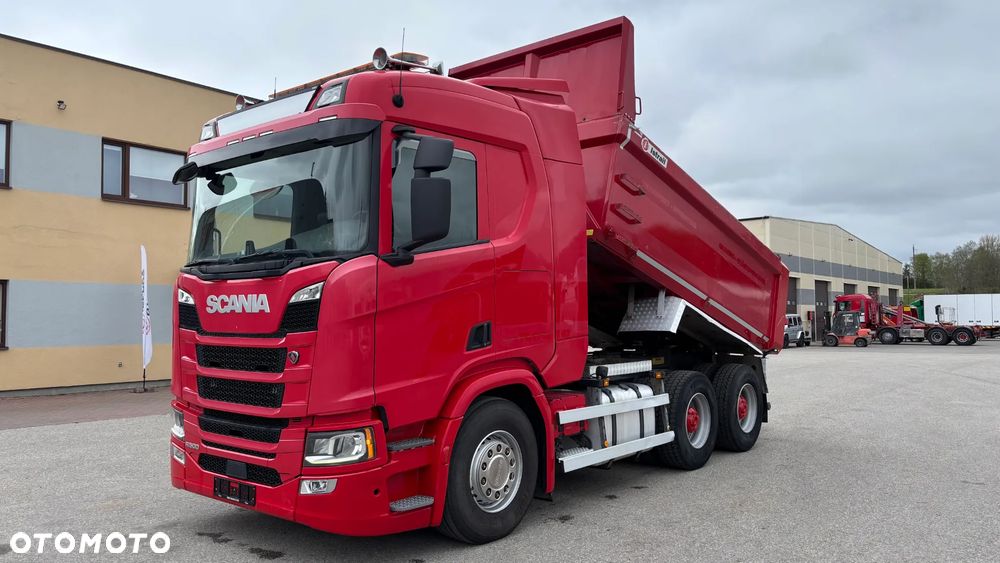 Scania R500 6x4 EURO6 + RETARDER + BOX HEATING