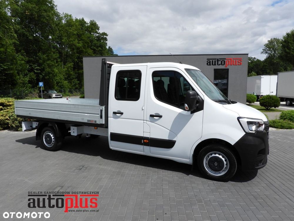 Renault MASTER SKRZYNIA PODWÓJNA KABINA DOKA 7 MIEJSC LEDY KLIMATYZACJA  135KM - 2