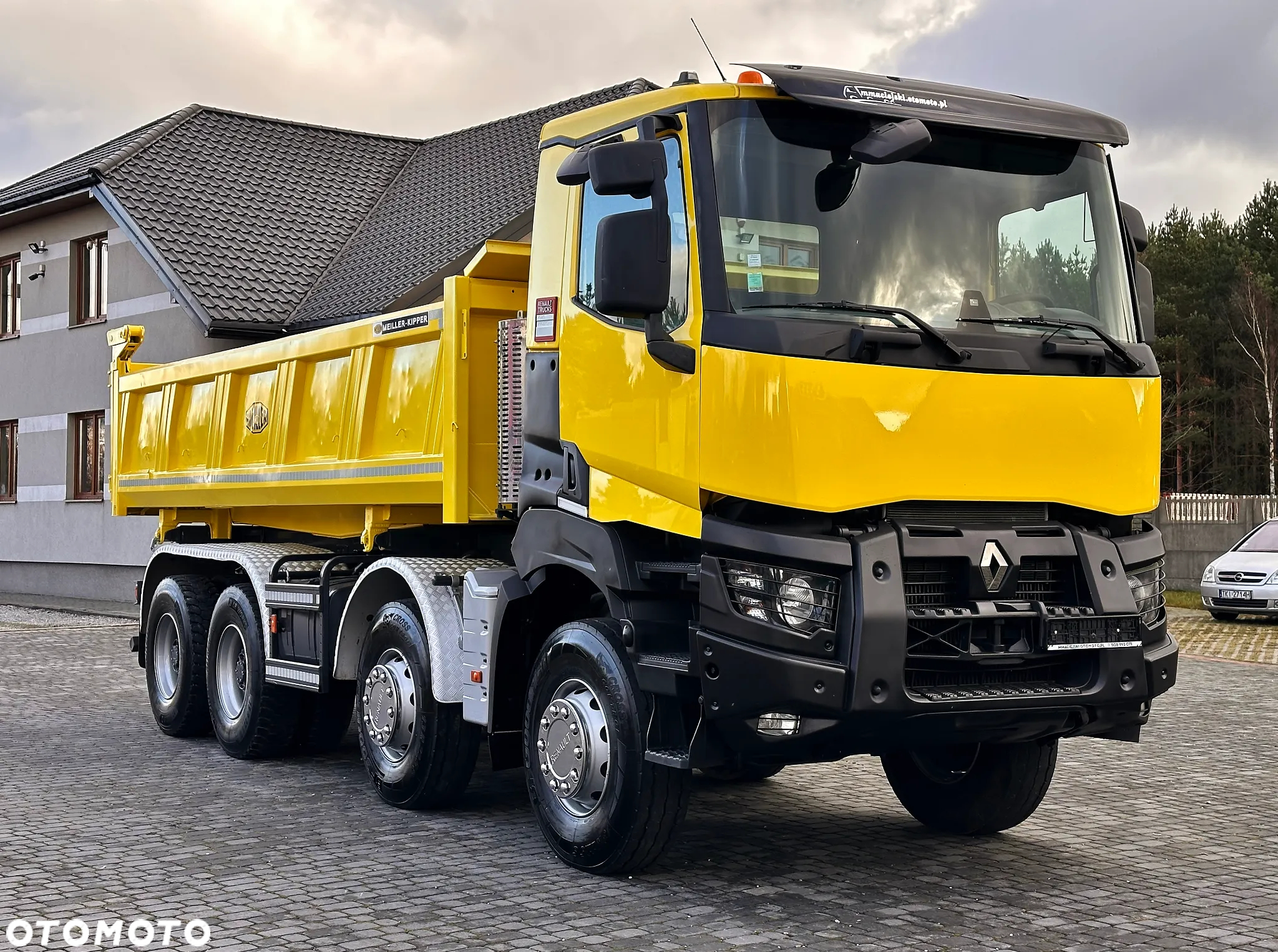 Renault K 460 PROTECT 8X4 WYWROTKA MEILLER BORDMATIC - 29