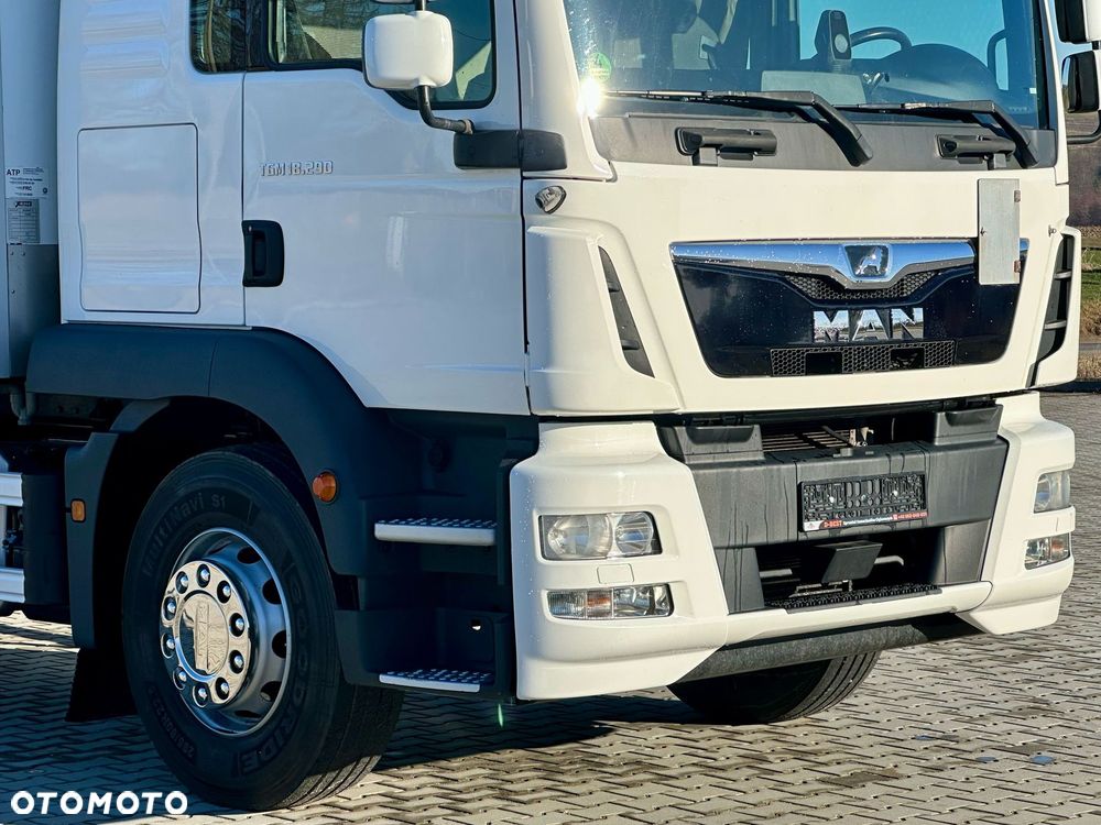 MAN TGM 18.290 / CHŁODNIA / WINDA / 18 EUROPALET / NISKI PRZEBIEG / AUTOMAT/ DRUKARKA / SYPIALKA / 2018 ROK / THERMO KING 1200 - 16