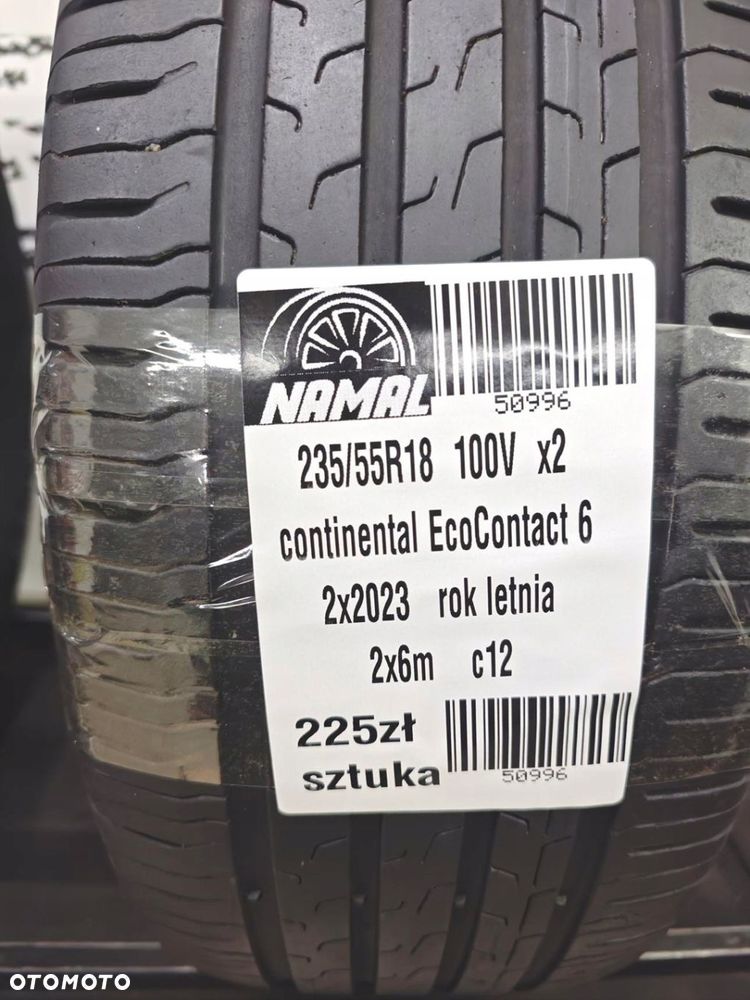 235/55R18 continental 2023 opony letnie 6mm 50996 - 8