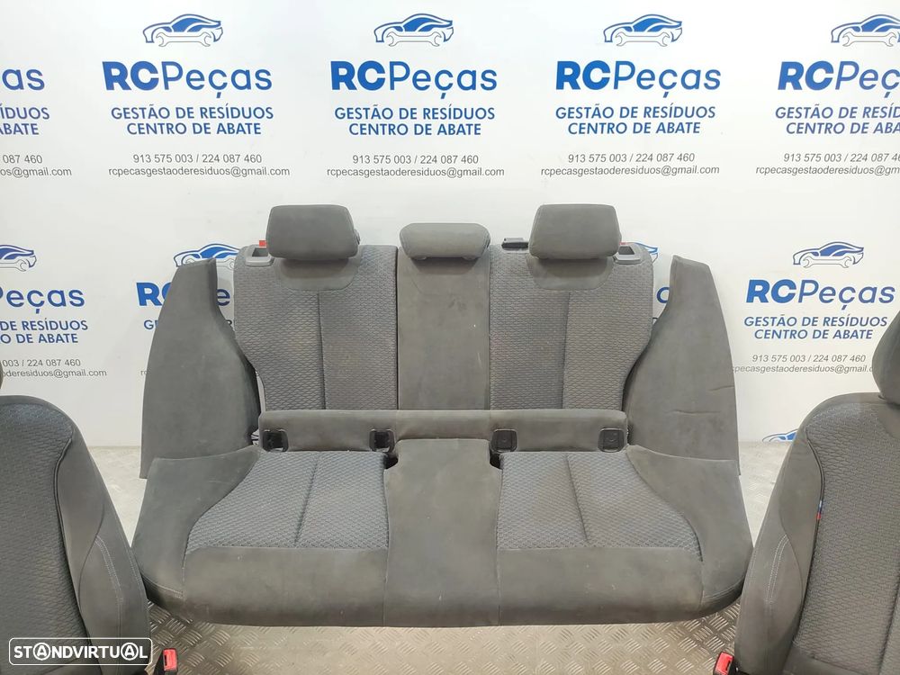 Conjunto Bancos em Alcântara BMW Serie 1 F20 Pack M 2012 - 2019 - 8