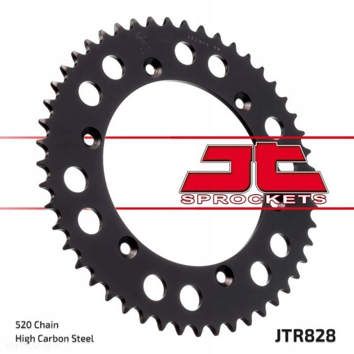 JT ZĘBATKA TYLNA 804 48 SUZUKI DR 600 85-89, DR - 1