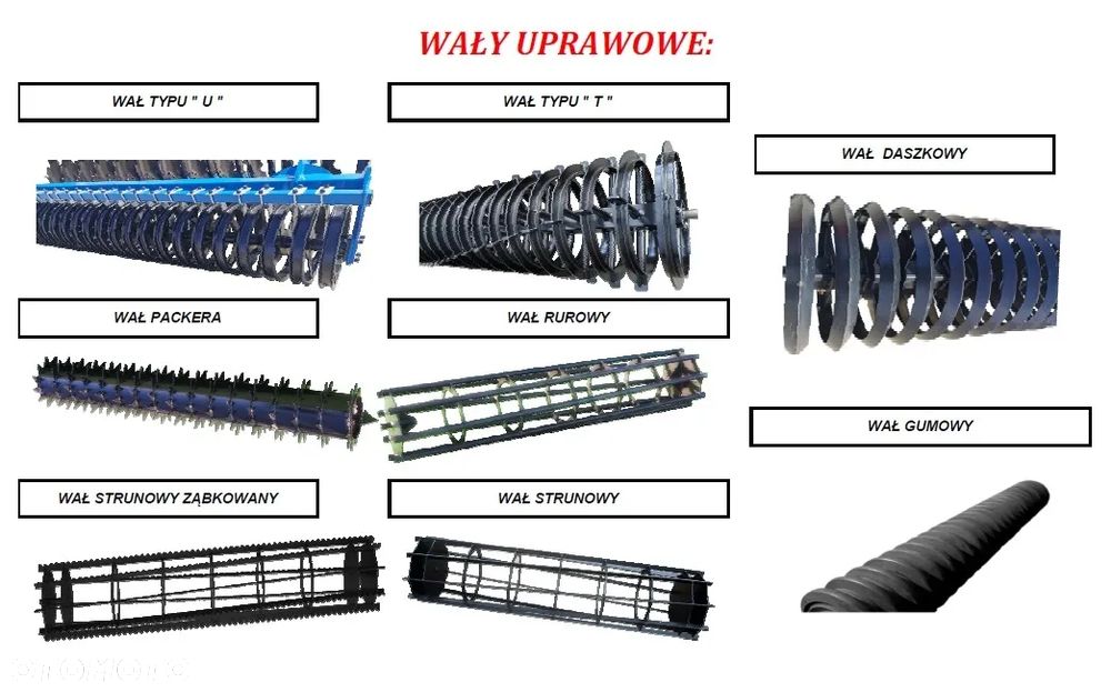 Dexwal Bis Brona talerzowa talerzówka 2,5 m # 2,7m # 3,0 m# 3,5 m # 4,0 m # Mamut Dexwal Bis Raty Transport z wałem rurowym, płaskownikowym, daszkowym, packera - 9
