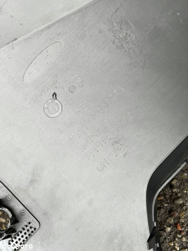 Zderzak przedni BMW IX3 GRILL ATRAPA - 12