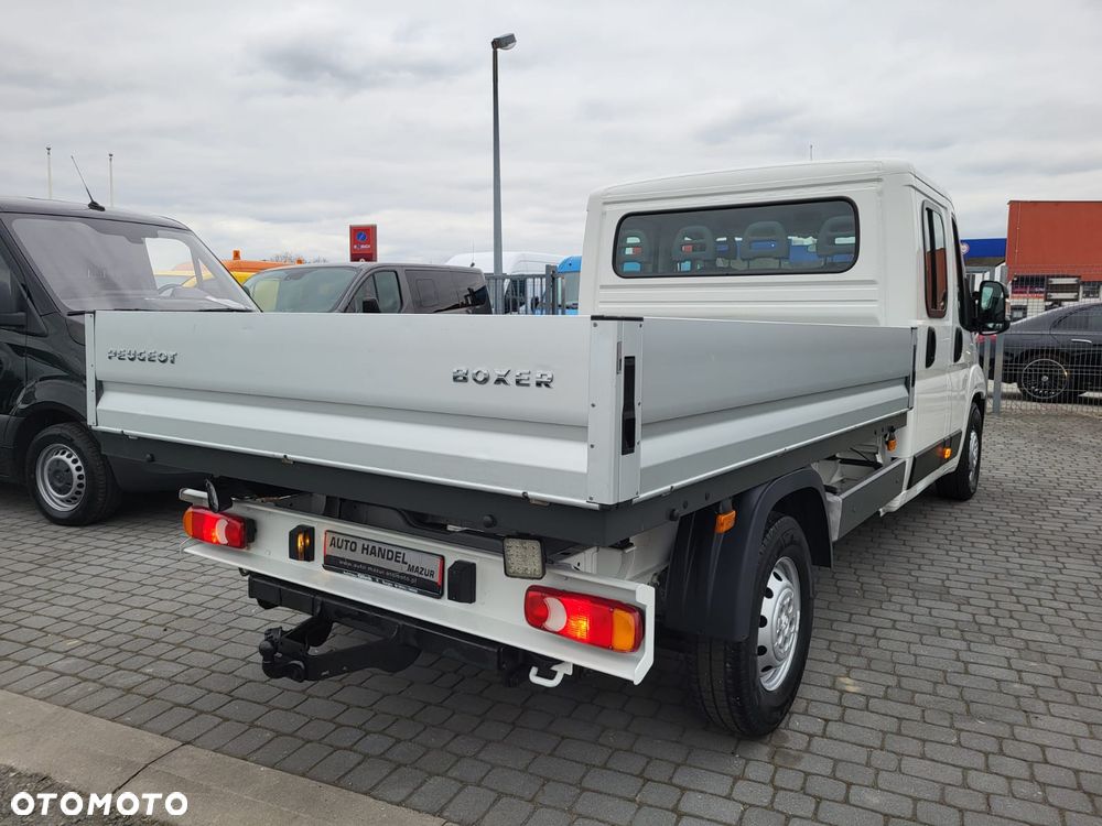 Peugeot BOXER 2.2 HDI-DOKA 6 OSÓB+SKRZYNIA 2,90M-HAK 3000KG-ŁADNY - 19