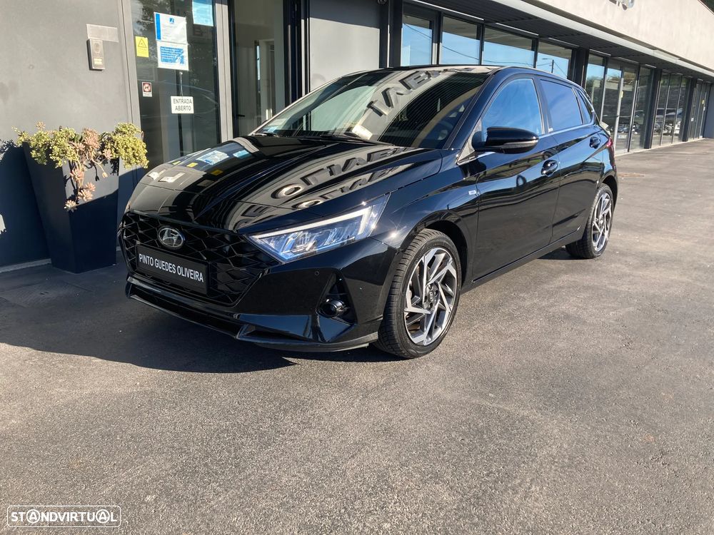 Hyundai i20 blue 1.0 T-GDI Style - 1