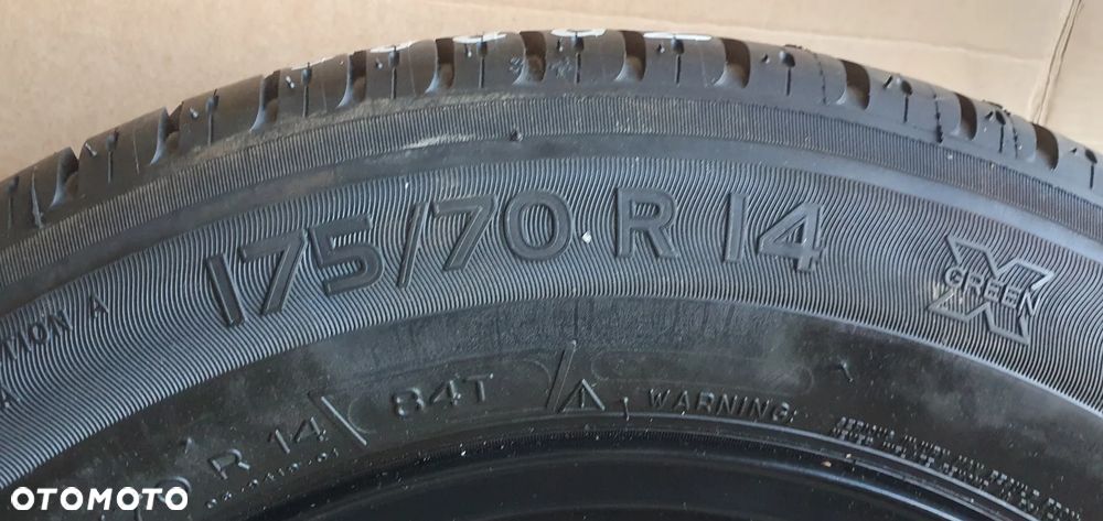 Felga stalowa z oponom zapas zapasowa 5J ET35 175/70 R14 5X100 VW Polo 6Q0601027R - 8