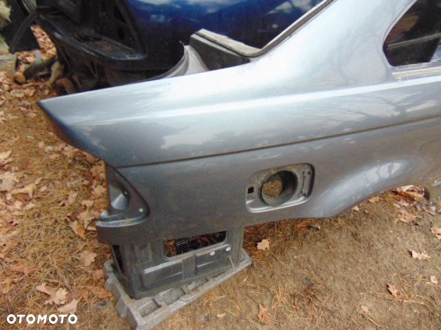 BMW e46 coupe prawa ćwiartka bok auta słupek B rant BŁOTNIK prawy TYŁ TYLNY oryginał ładny bez rdzy - 3