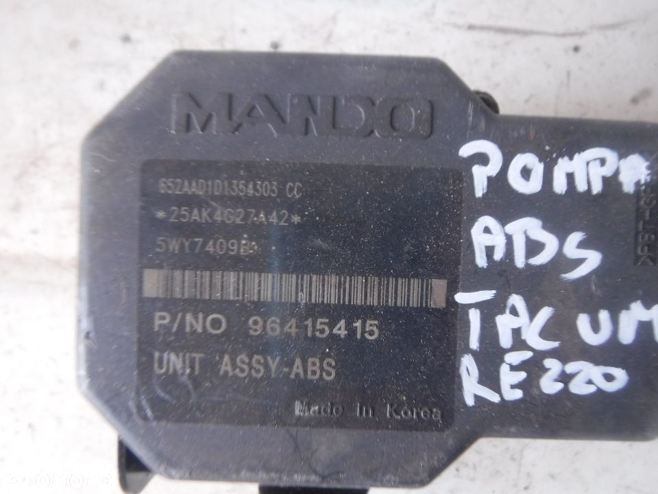 pompa abs nowa  oryginał tacuma rezo 96415415 - 2