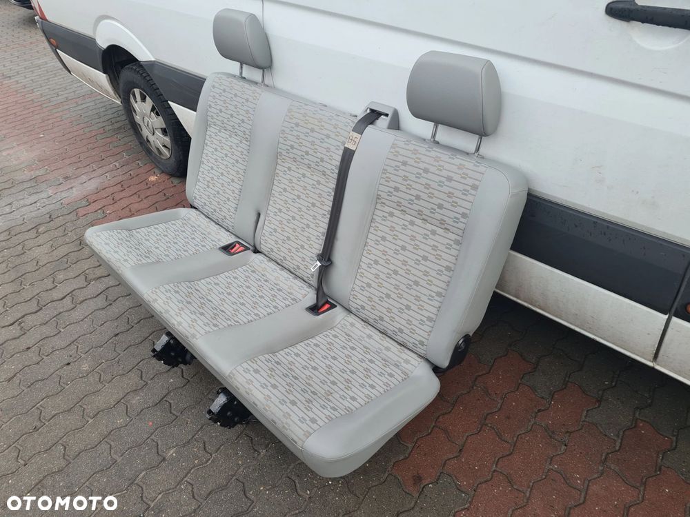 VW T5 LIFT fotel trójka ławka tył 3rząd PALACE - 3