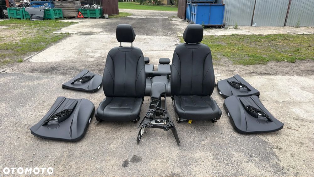 KOMPLET DO BMW F30 FOTELE GRZANE SKÓRA - 1