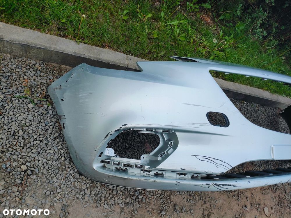 OPEL CORSA E 14- ZDERZAK PRZÓD PRZEDNI SREBRNY - 4