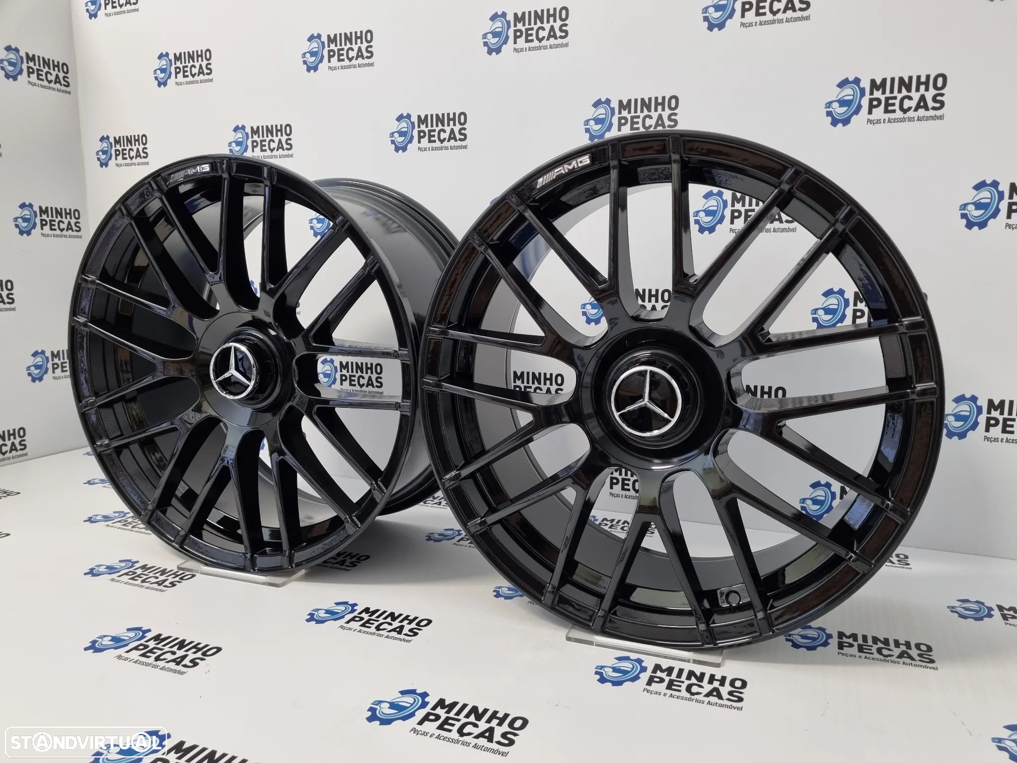 Jantes Mercedes Novo (C63S) AMG em 20 Preto Brilho - 2